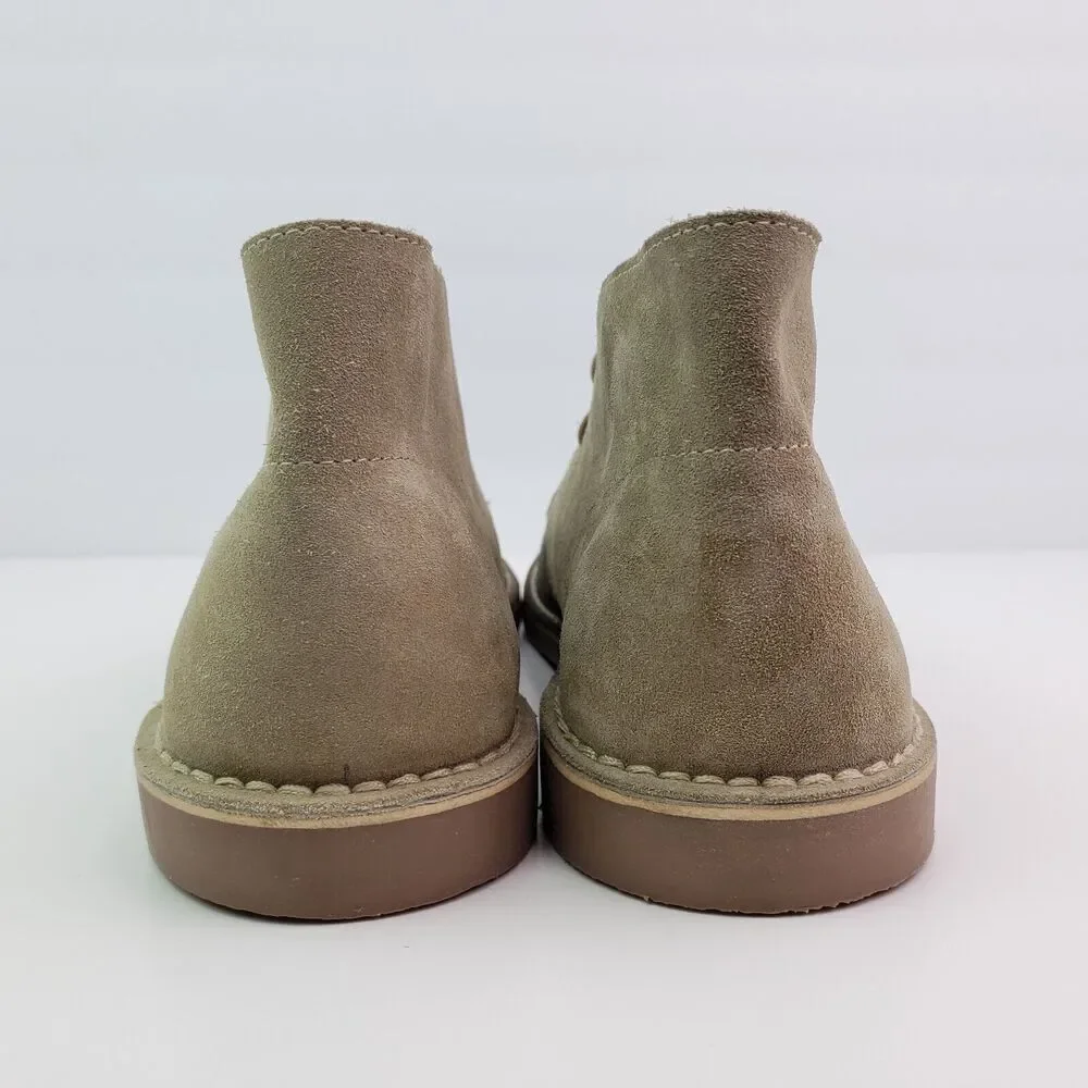 Robert Wayne Greyson Mens Size 11 D Beige Taupe Suede Leather Chukka Boots